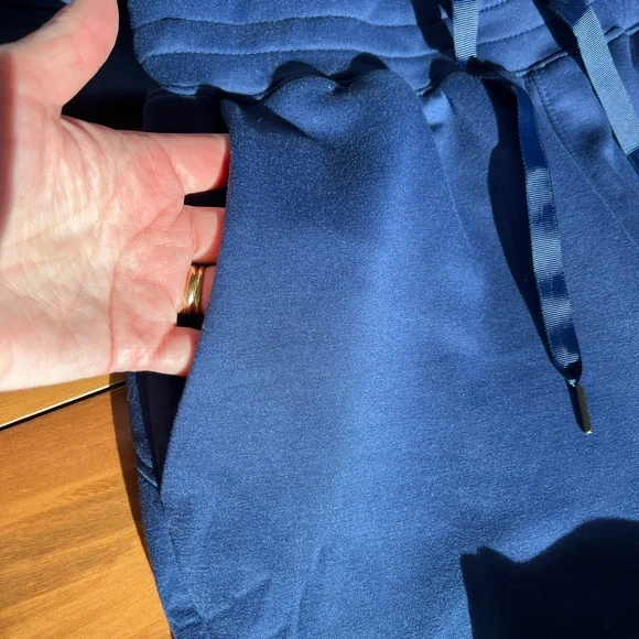 Dear Scarlett set..NWT Navy Half-Zip Lounge set, jogger style pant - Picture 6 of 13